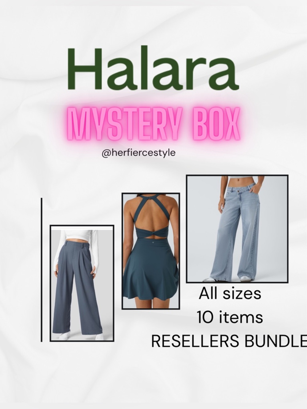 SOLD 🔥 HALARA MYSTERY BOX RESELLERS BUNDLE